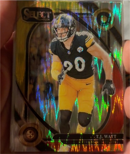 2024 Panini Select Club Level #294 T.J. Watt — front