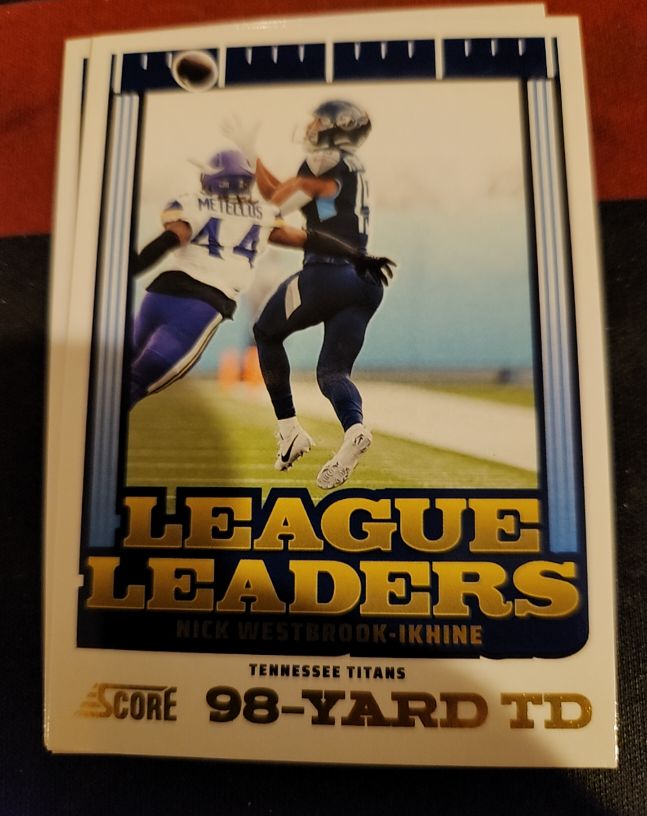 2025 Panini Score #9 Nick Westbrook-Ikhine — front