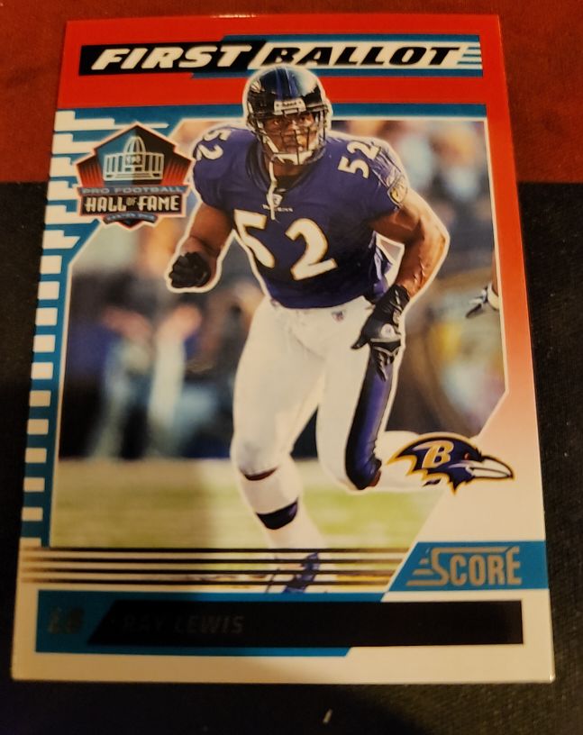 2025 Panini Score #9 Ray Lewis — front