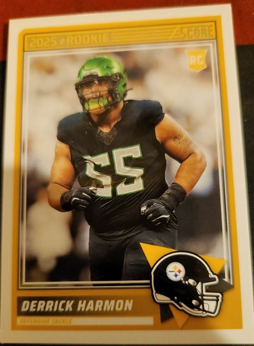 2025 Panini Score #81 Derrick Harmon — front