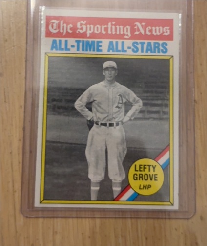 1976 Topps #350 Lefty Grove — front