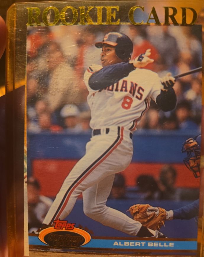 1991 Topps Stadium Club #465 Albert Belle — front