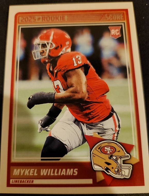 2025 Panini Score #28 Mykel Williams — front