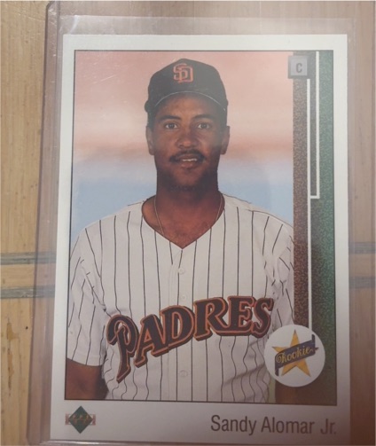 1989 Upper Deck #5 Sandy Alomar Jr. — front
