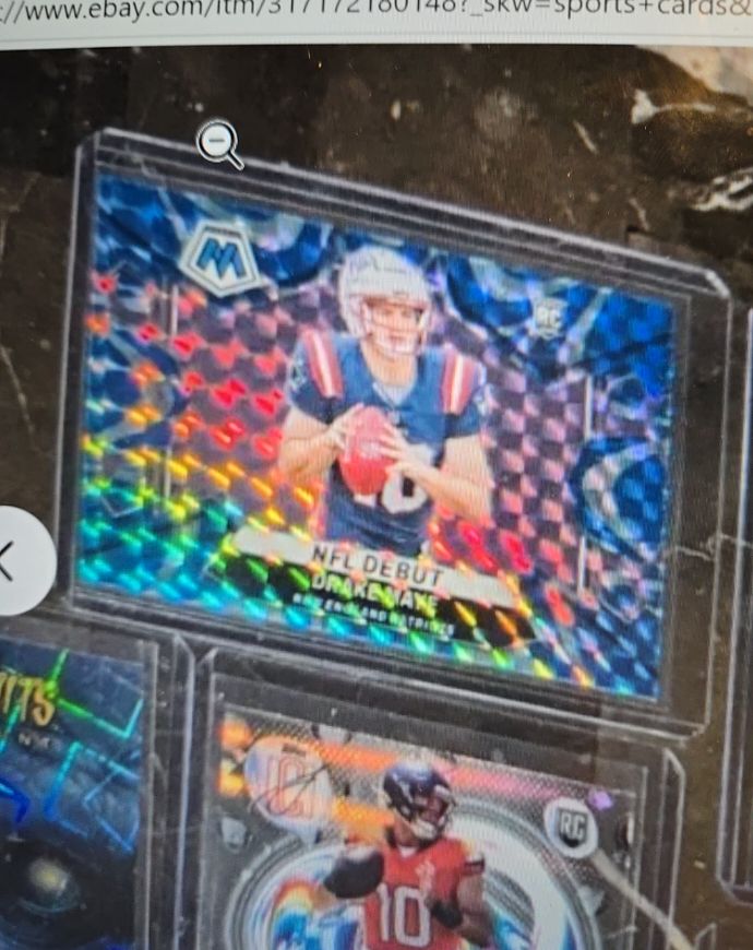 2024 Panini Mosaic NFL Debut #273 Drake Maye — front