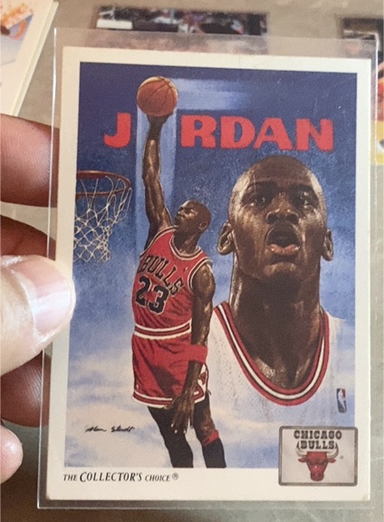1991 The Collectors Choice #75 Michael Jordan — front