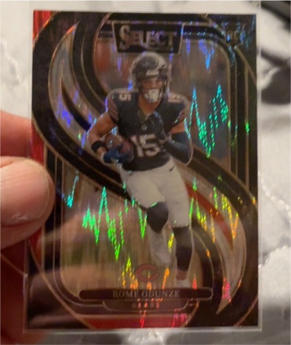 2024 Panini Select Premier Level #127 Rome Odunze — front
