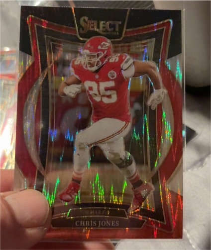 2024 Panini Select Concourse #19 Chris Jones — front