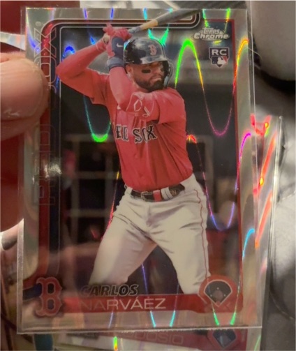 2025 Topps Chrome #194 Carlos Narvaez — front