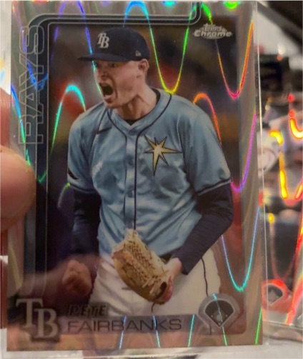 2025 Topps Chrome #84 Pete Fairbanks — front