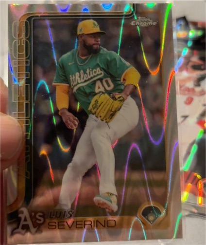 2025 Topps Chrome #241 Luis Severino — front