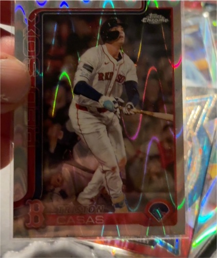 2025 Topps Chrome #192 Triston Casas — front
