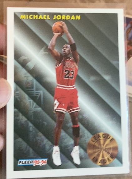 1993-94 Fleer #224 Michael Jordan — front