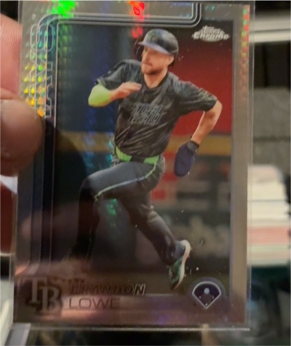2025 Topps Series 1 #153 Brandon Lowe — front