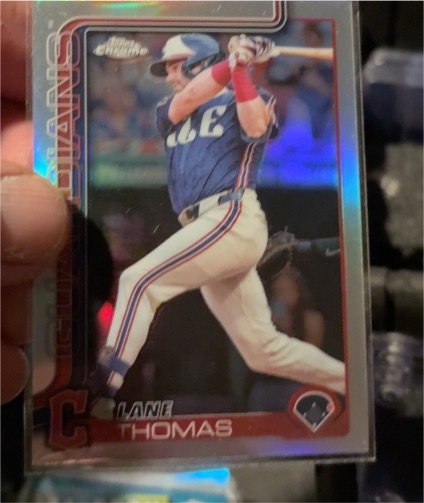 2025 Topps Chrome #52 Lane Thomas — front