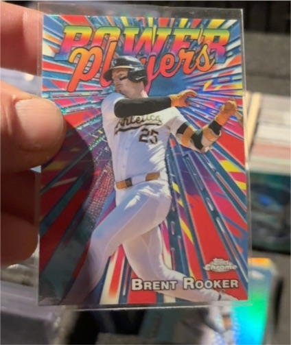 2025 Topps Chrome Power Players #PP-3 Brent Rooker — front