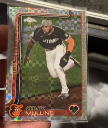 2025 Topps Chrome #5 Cedric Mullins — front