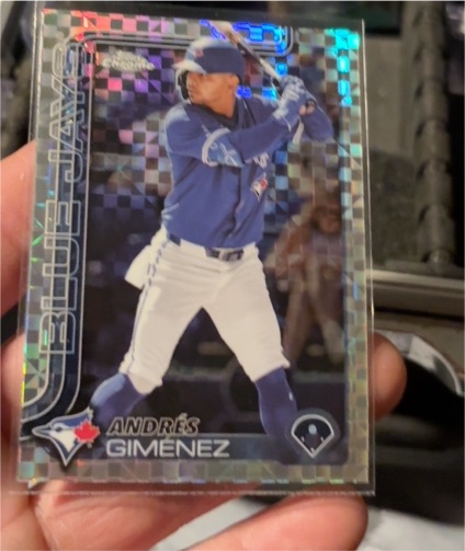 2025 Topps Chrome #70 Andrés Gimenez — front