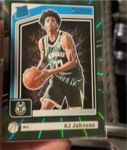 2024-25 Donruss #222 AJ Johnson — front