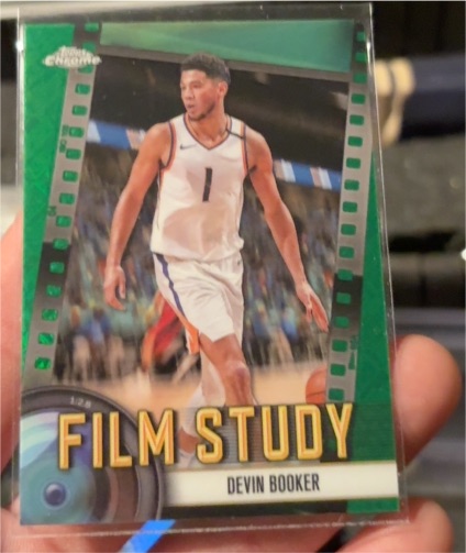 2024-25 Topps Chrome #FS-8 Devin Booker Film Study — front