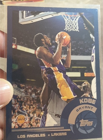 2002-03 Topps #25 Kobe Bryant — front