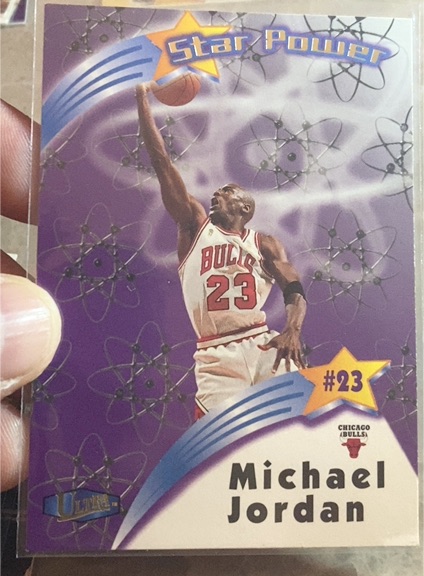 1997-98 Fleer Ultra Star Power #1 Michael Jordan — front