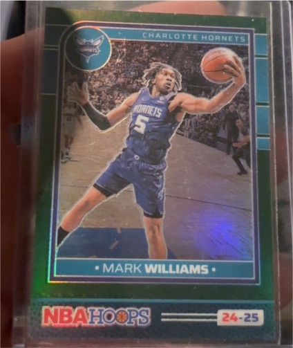 2024-25 Panini NBA Hoops #110 Mark Williams — front
