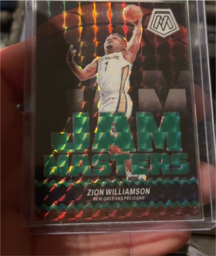 2023-24 Panini Mosaic #16 Zion Williamson Jam Masters — front