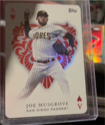 2023 Topps Series 1 All Aces #AA-18 Joe Musgrove — front