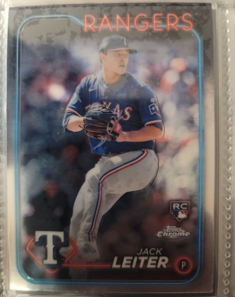 2024 Topps Chrome #111 Jack Leiter — front