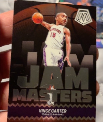 2023-24 Panini Mosaic #19 Vince Carter Jam Masters — front
