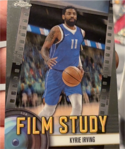 2025 Topps Chrome #FS-18 Kyrie Irving Film Study — front
