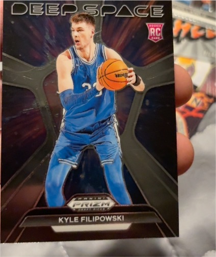 2024 Panini Prizm Draft Picks #25 Kyle Filipowski Deep Space — front