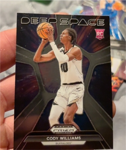 2024 Panini Prizm Draft Picks Deep Space #20 Cody Williams — front