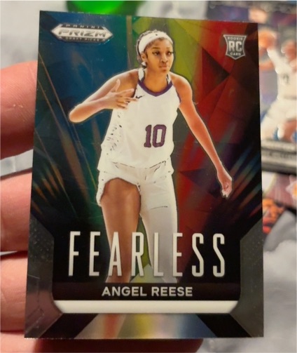 2024 Panini Prizm Draft Picks #21 Angel Reese Fearless — front