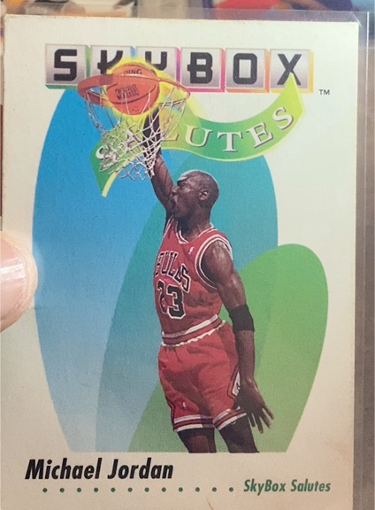 1991-92 SkyBox #572 Michael Jordan — front