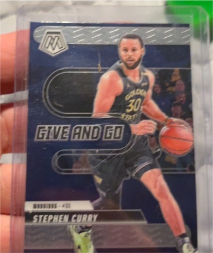 2024-25 Panini Mosaic Give And Go #Give And Go Stephen Curry — front