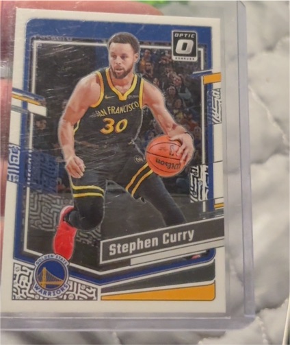 2023-24 Panini Donruss Optic #198 Stephen Curry — front