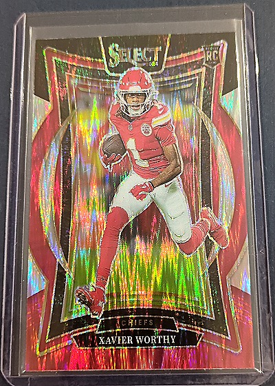 2024 Panini Select Concourse #32 Xavier Worthy — front