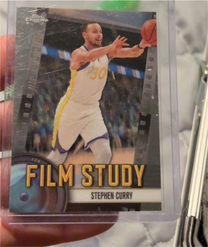 2024-25 Topps Chrome #FS-7 Stephen Curry Film Study — front
