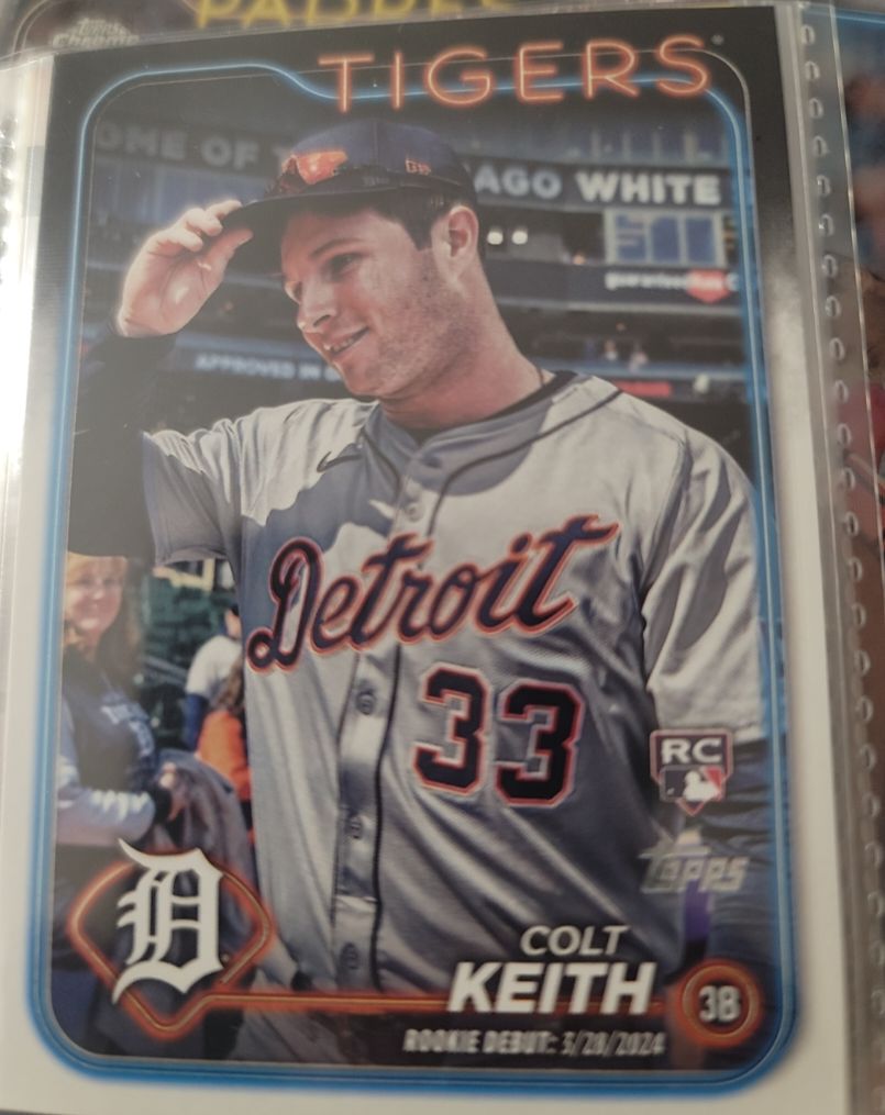 2024 Topps Update #US192 Colt Keith — front
