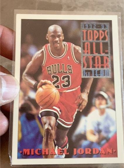 1993-94 Topps All-Star #101 Michael Jordan — front