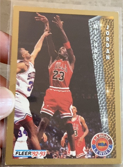 1992-93 Fleer #238 Michael Jordan — front