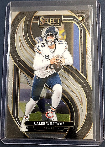 2024 Panini Select #114 Caleb Williams Premier Level Rookie Card — front