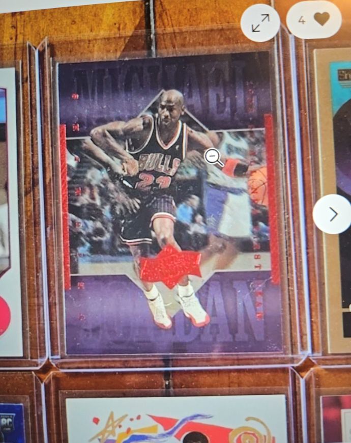 1996 Upper Deck #88 Michael Jordan Athlete of the Century — front