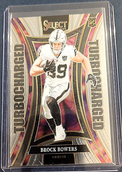 2024 Panini Select #6 Brock Bowers Turbocharged — front