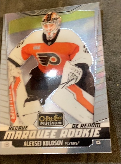 2024-25 O-Pee-Chee Platinum #293 Aleksei Kolosov Marquee Rookie — front