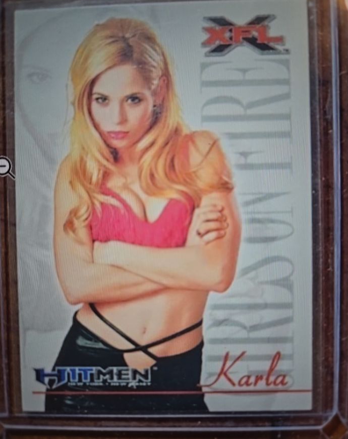 2001 Topps XFL #97 Karla — front