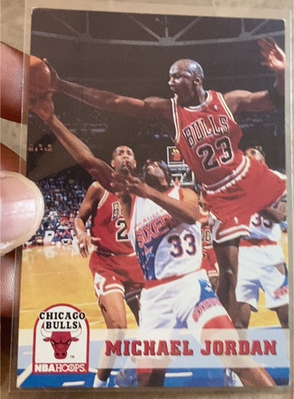 1993-94 Hoops #28 Michael Jordan — front
