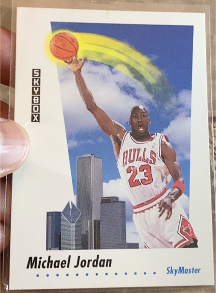 1992 Skybox #583 Michael Jordan SkyMaster — front